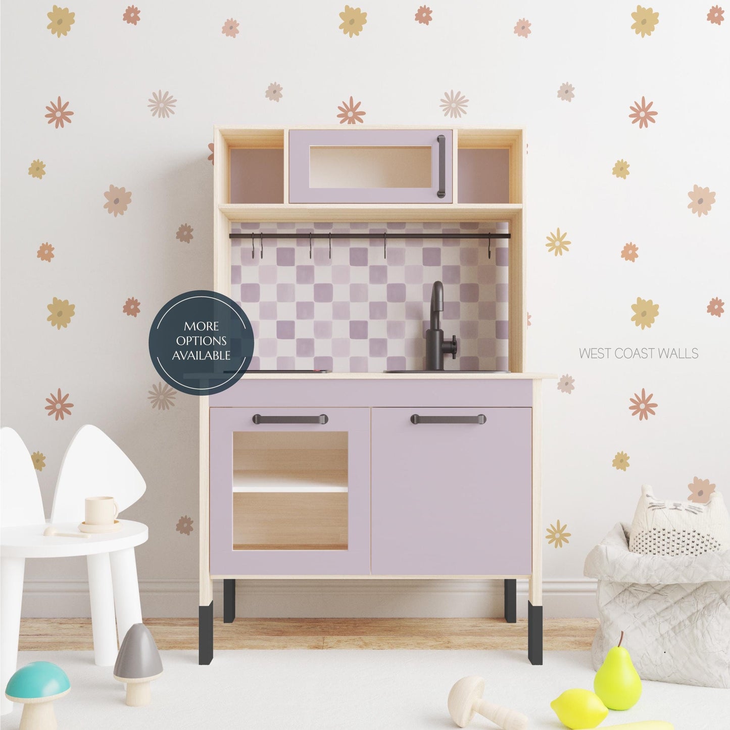 Ikea DUKTIG Kitchen Removable Decals – West Coast Walls