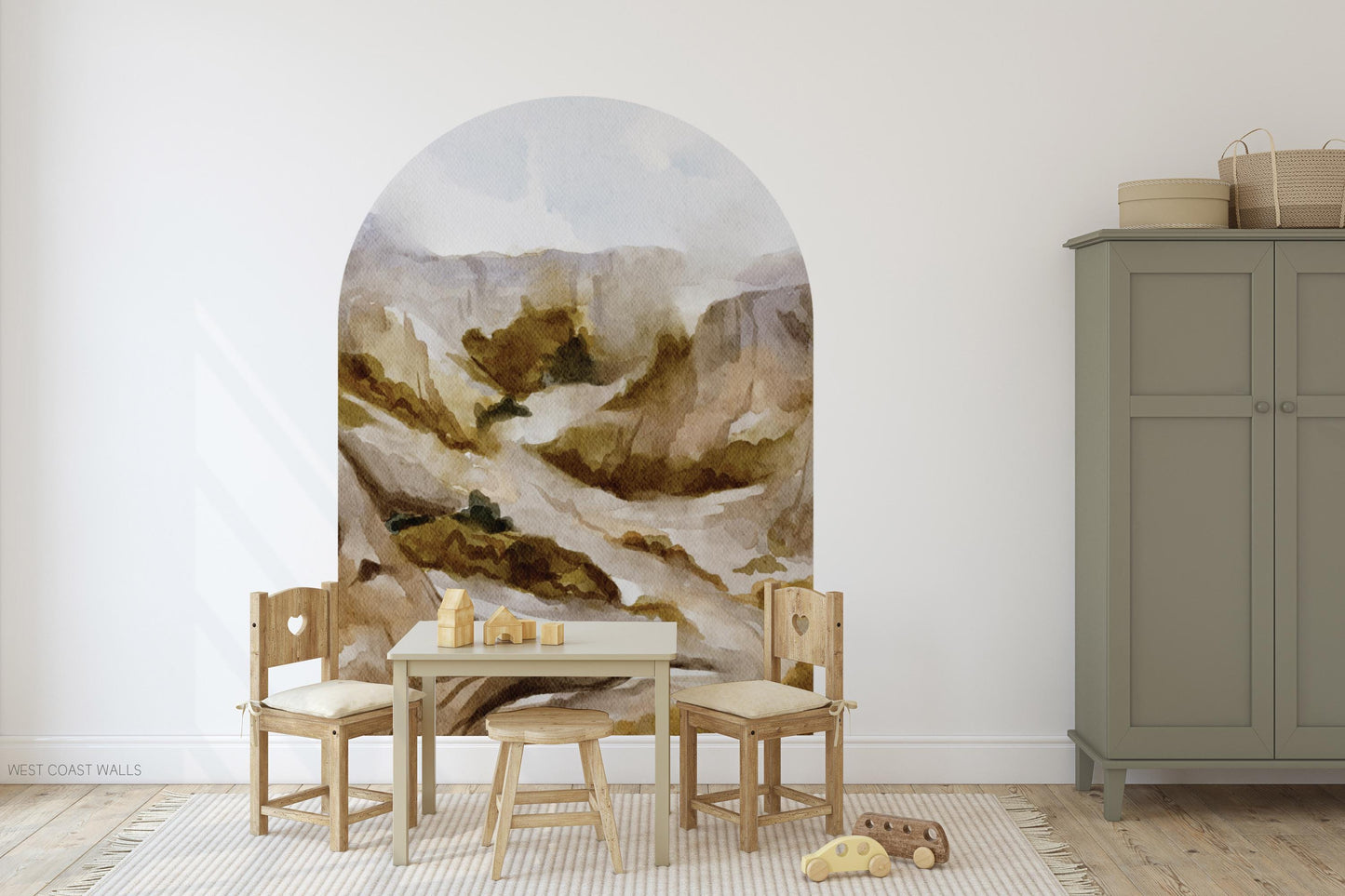Desert Canyon Removable Arch Decal