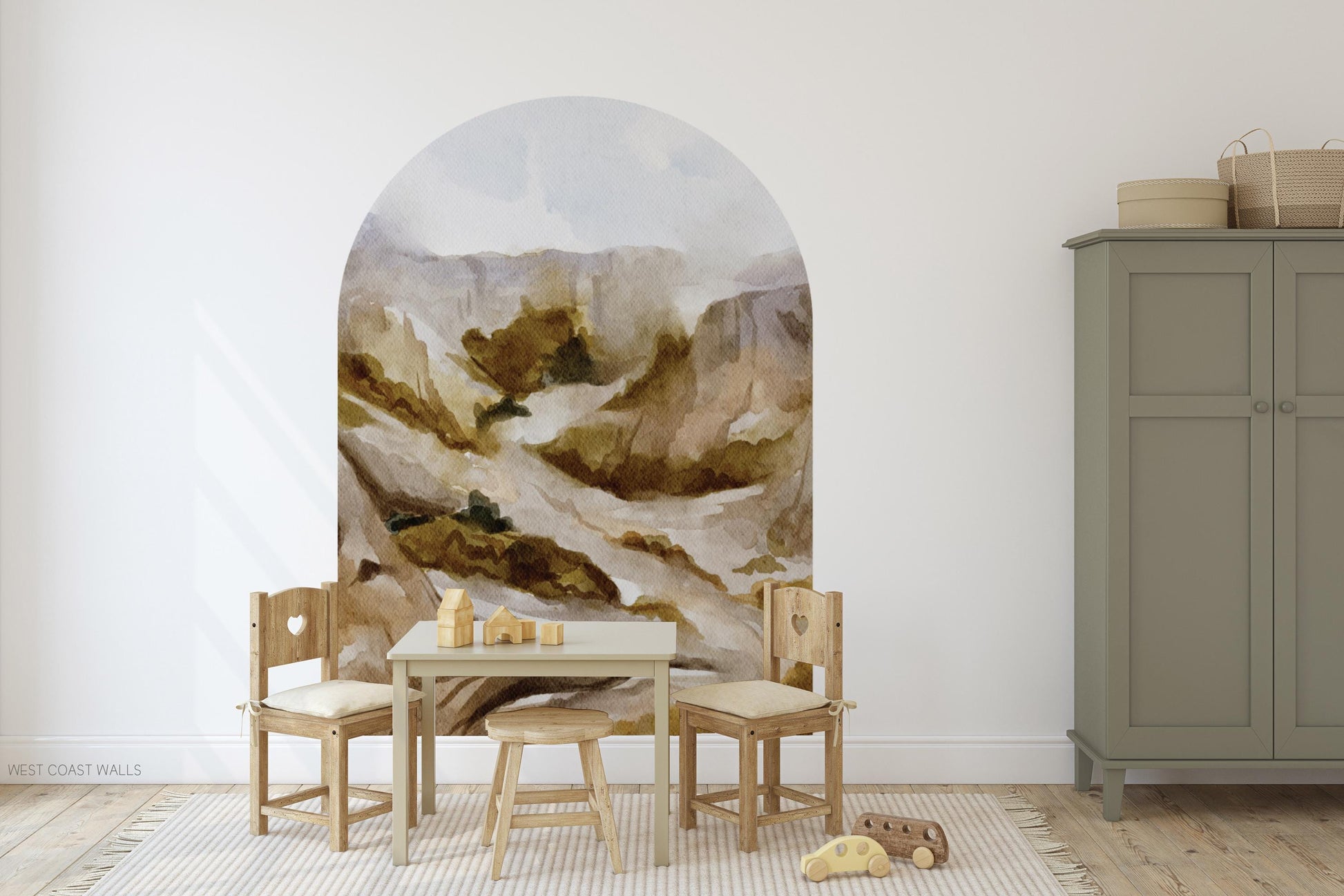 Desert Canyon Removable Arch Decal