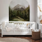 Painted Misty Mountain Removable Arch Decal