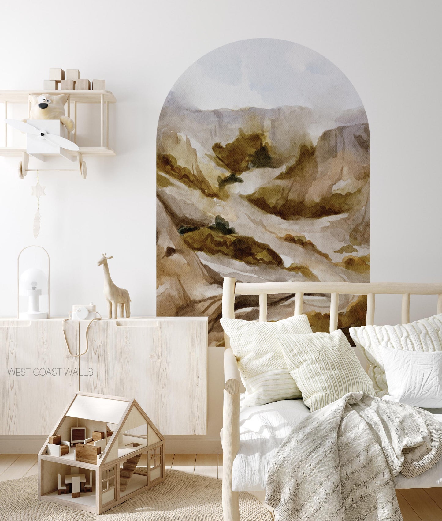 Desert Canyon Removable Arch Decal