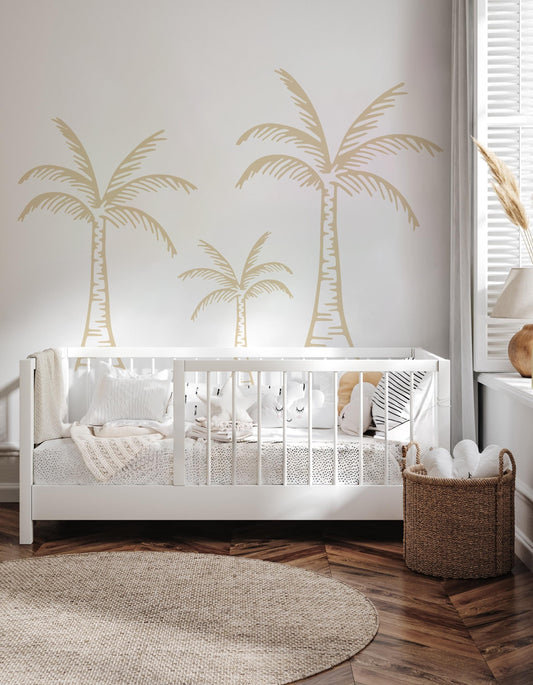 Large Palm Tree Removable Wall Decal