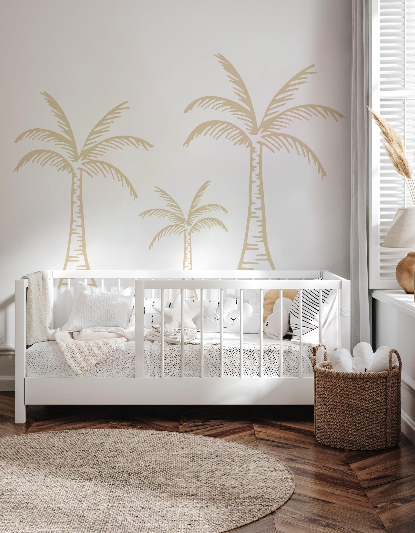 Large Palm Tree Removable Wall Decal