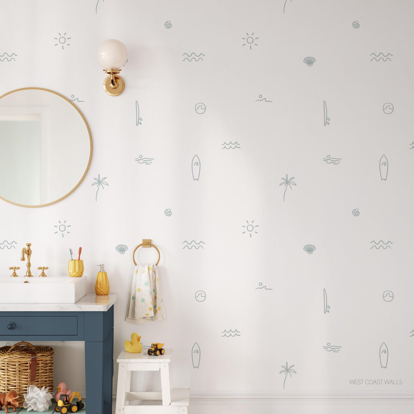 Custom Ocean Surf Decals
