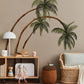 Large Watercolor Palm Tree Removable Wall Decal / Beach Wall Decal / Tree Sticker / Tree Decal / Nature Decal / Tropical Palm Tree Theme