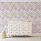 Harriet Floral Wallpaper / Hand Drawn Floral Design / Vintage Floral Feature Wall / Tiny Floral Wallpaper / Nursery Wallpaper