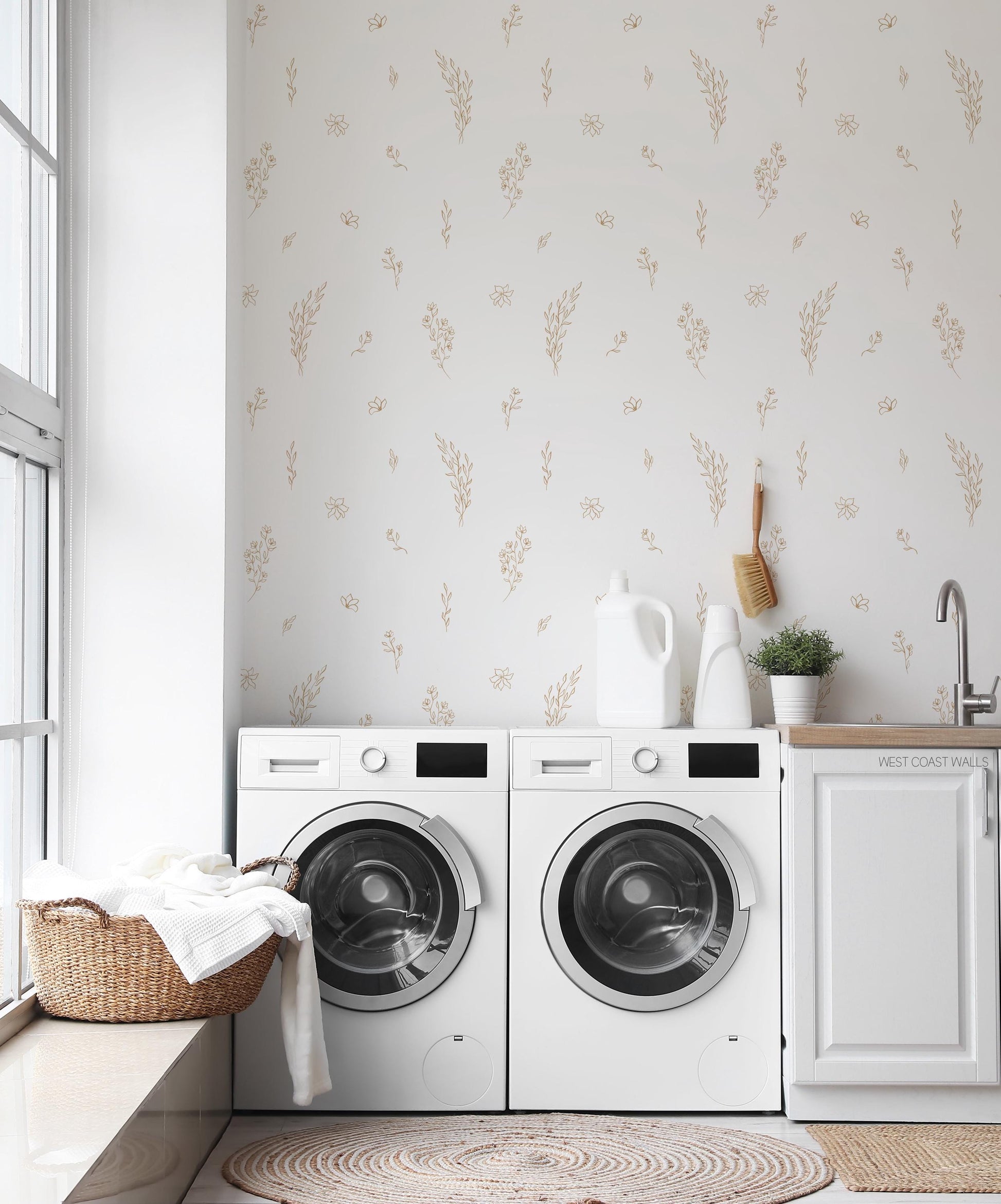 Sketched Meadow Wall Decals
