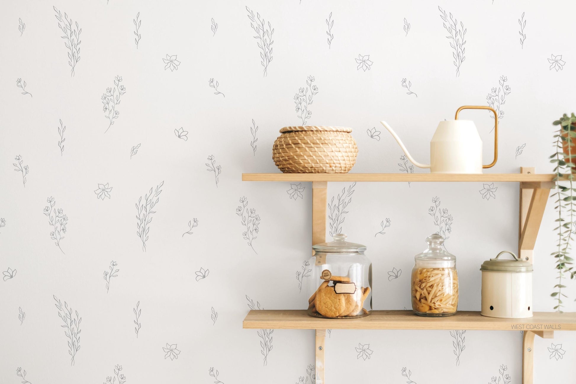 Sketched Meadow Wall Decals