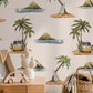 VW Surf Wallpaper / Surf Theme / Ocean Wallpaper / Wallpaper / Surf Decor / Surfer / Boys Room