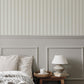 Calming Vintage Stripe Wallpaper / Custom Color Wallpaper / Striped Wallpaper / Pinstripe Wallpaper / Vintage Pinstripes