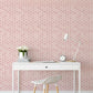 Honeycomb Hexagon Wallpaper / Alternate Colors Available / Abstract Wallpaper / Removable Wallpaper / Feature Wall
