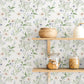 Lilly Wildflower Wallpaper / Floral Wallpaper / Botanical Wallpaper / Feature Wall