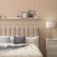 Vintage Flowers x Michelle Austin / Hand Painted Wallpaper / Feature Wall / Custom Wallpaper