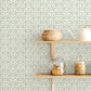 Hexagon Link Wallpaper / Abstract Wallpaper / Geometric Wallpaper / Removable Wallpaper / Peel and Stick Wallpaper