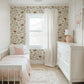 Warm Rustic Floral x Michelle Austin / Hand Painted Wallpaper / Feature Wall / Custom Wallpaper