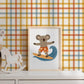 Colourful Gingham Wallpaper / Plaid Wallpaper / Checkered Wallpaper / Classic Wallpaper