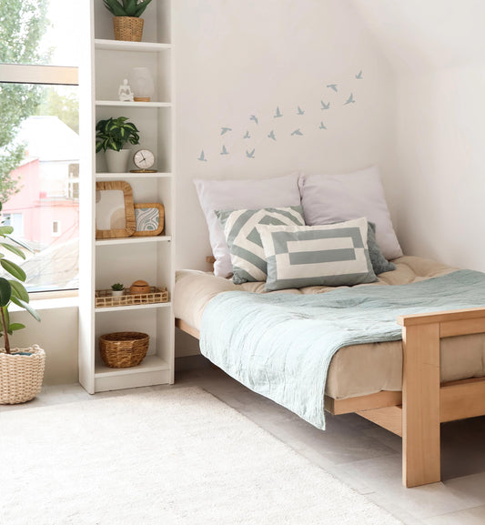 Bird Silhouette Removable Wall Decals / Removable Decals / Custom Colored Birds / Kids Decals / Animal Decals