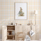 Soft Pastel Plaid Wallpaper / Plaid Wallpaper / Checkered Wallpaper / Classic Wallpaper