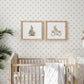 Diamond Heart Wallpaper / Dainty Wallpaper / Timeless Wallpaper / Nursery Wallpaper / Kids Wallpaper