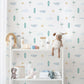 Sunny Surf Decals / Surf Wall Decor / Ocean Theme / Surf Theme / Surf Art / Minimal Kids Room / Kids Decals