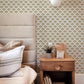 Iris Scallop x Lisee Ree Designs / Classic Wallpaper / Floral Wallpaper / Hand Drawn Wallpaper / Floral Motif
