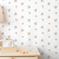 Dottie Dainty Floral x Michelle Austin / Hand Painted Wallpaper / Feature Wall / Custom Wallpaper