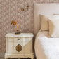 Daisy Columns x Lisee Ree Designs / Classic Wallpaper / Floral Wallpaper / Hand Drawn Wallpaper / Floral Motif
