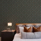 Wildflower Diamond x Lisee Ree Designs / Classic Wallpaper / Botanical Wallpaper / Hand Drawn Wallpaper / Geometric Wallpaper