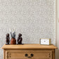 Delicate Oak x Lisee Ree Designs / Classic Wallpaper / Lattice Wallpaper / Hand Drawn Wallpaper / Leaves Wallpaper
