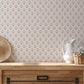 Mission Tulips x Lisee Ree Designs / Classic Wallpaper / Lattice Wallpaper / Hand Drawn Wallpaper / Floral Motif