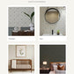Wildflower Diamond x Lisee Ree Designs / Classic Wallpaper / Botanical Wallpaper / Hand Drawn Wallpaper / Geometric Wallpaper