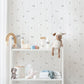 Striped Sheep Wallpaper / Nursery Decor / Kids Room / Neutral Wall