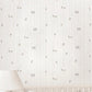 Striped Sheep Wallpaper / Nursery Decor / Kids Room / Neutral Wall