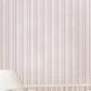 Textured Stripe Wallpaper / Custom Colors Available / Striped Walls / Vintage Pinstripes