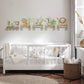 Safari Train Removable Wall Decal / Safari Wall Decor / Nursery Wall Art / Safari Animals / Jungle Animals