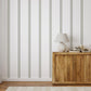 Floral Scallop Stripe Removable Wall Decals