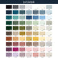 Solid Stripes Removable Wall Decals - 5" and 7" width