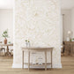 CLEARANCE Drawn Floral Pattern Wallpaper