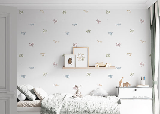 Minimalist Airplane Decals