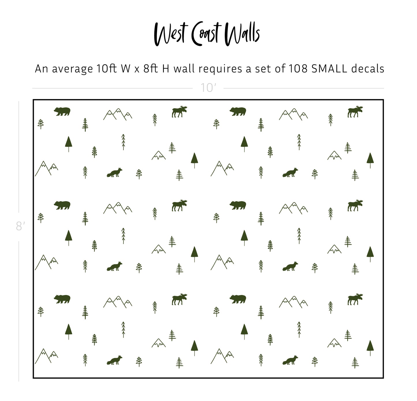 Wilderness Wall Decals