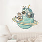 Galactic Musician Wall Decal
