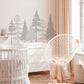 Woodland Pines Silhouette Decal set