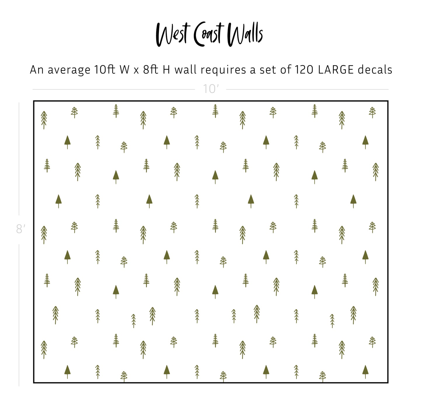 Simple Tree Removable Decals