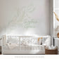 Personalized Name Wall Decal