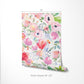 Bright and Cheery Painted Floral Wallpaper