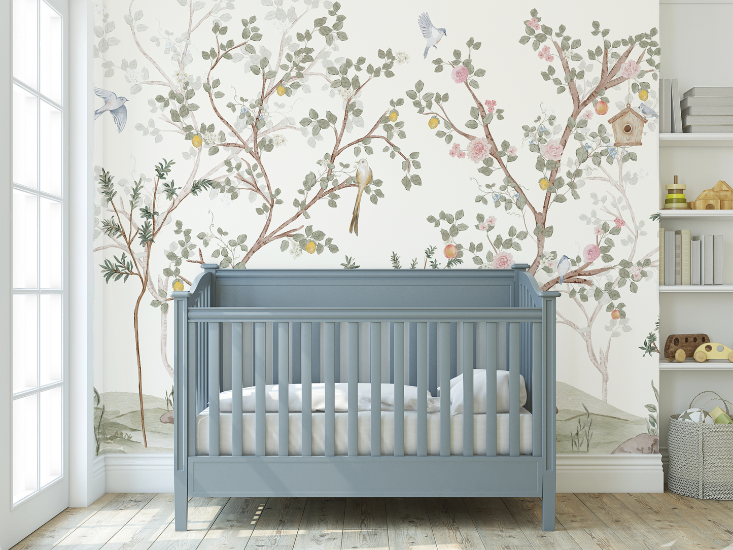 Meadowsong Chinoiserie Mural