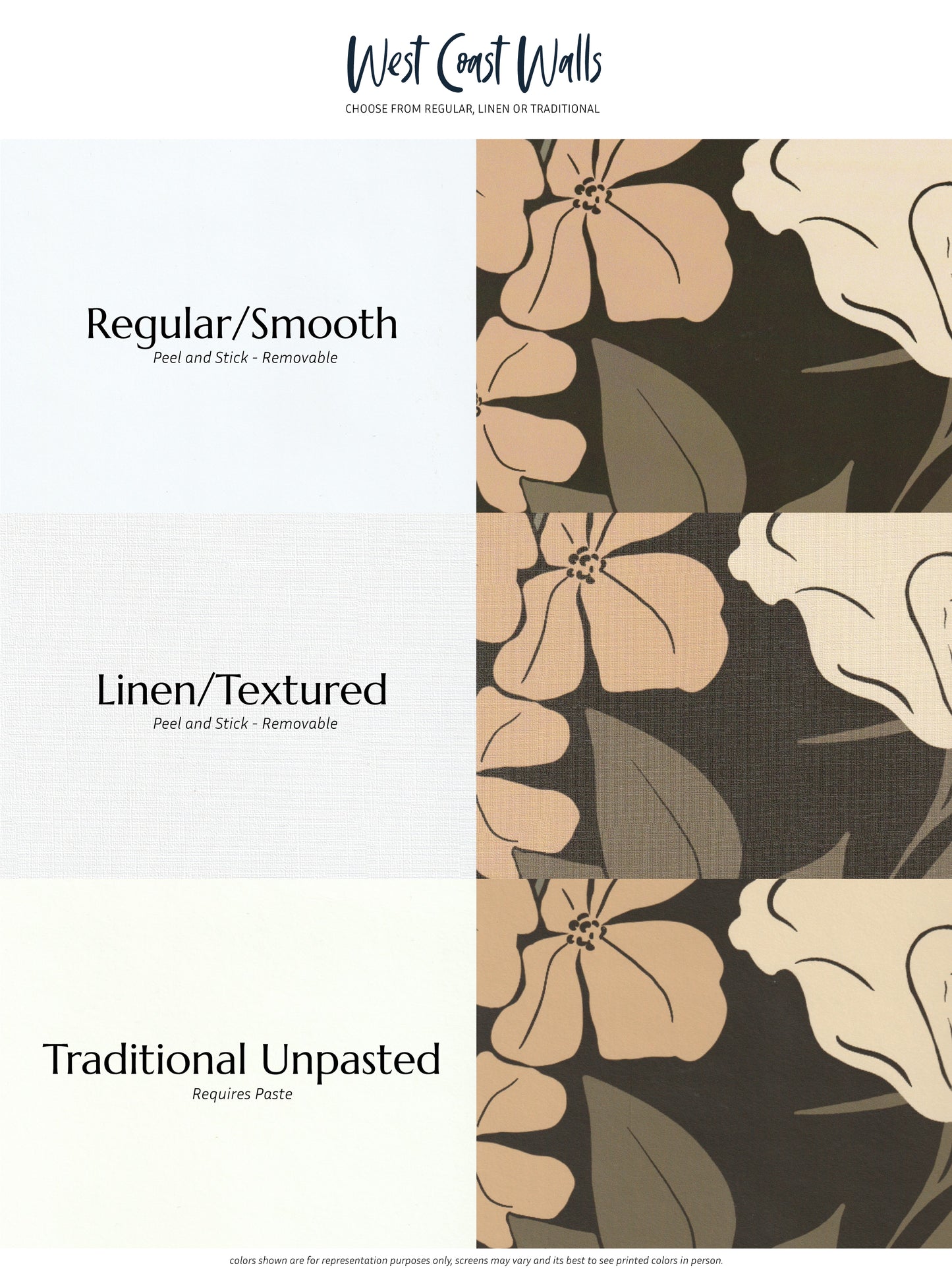 Moody Floral Wallpaper