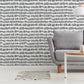 Geometric Black Brush Strokes Wallpaper