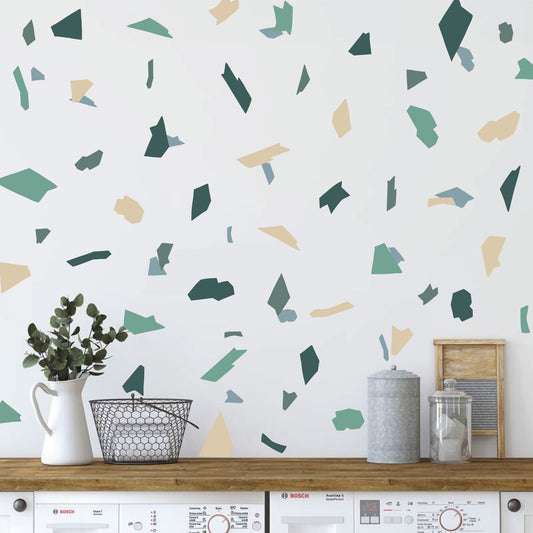 Removable Terrazzo Wall Decals