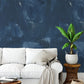 Navy Textured Wallpaper